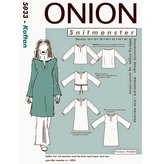 Onion 5033 Snitmønster